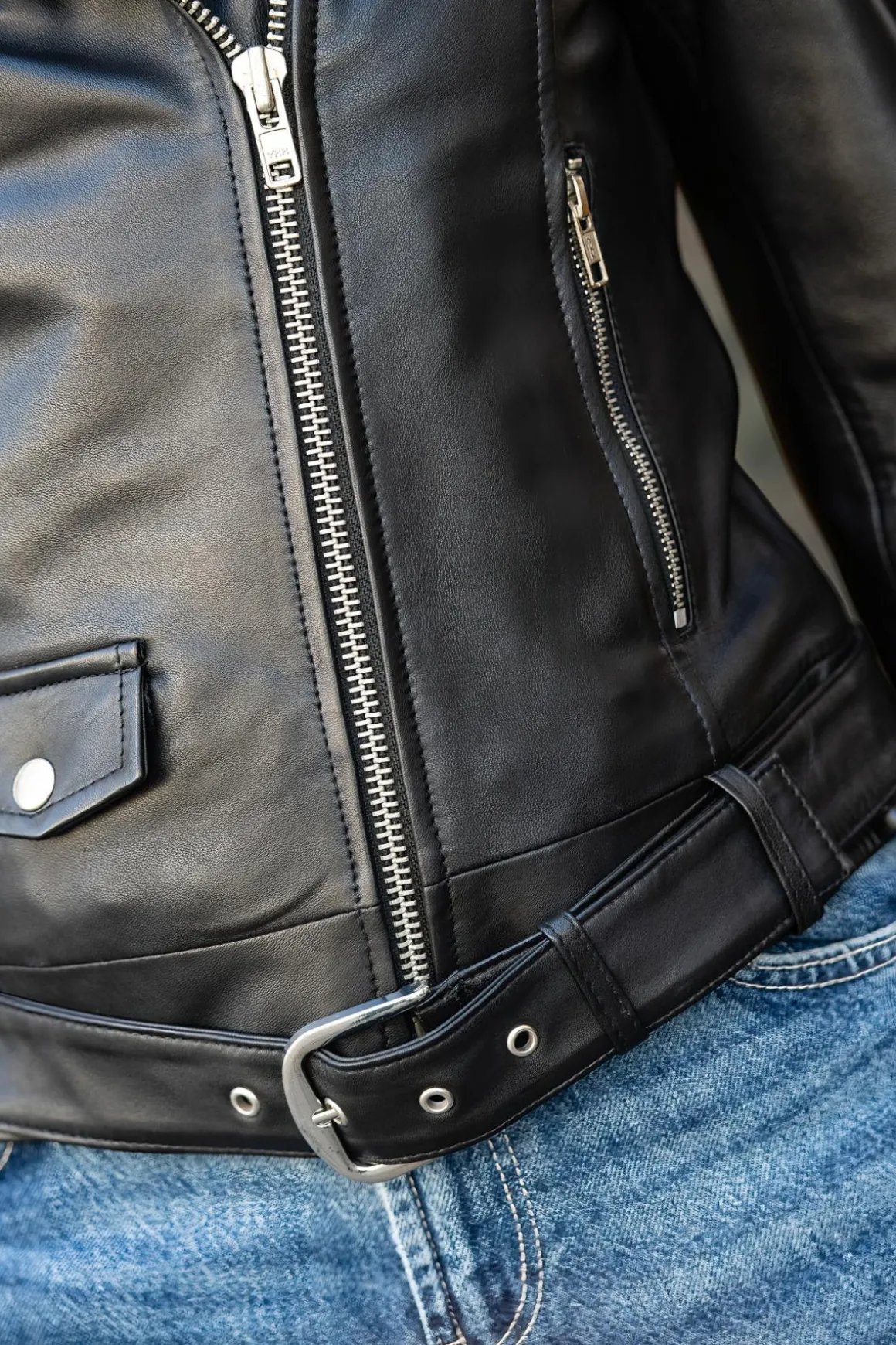 Blouson Femme Serge Pariente Rock Girl Black