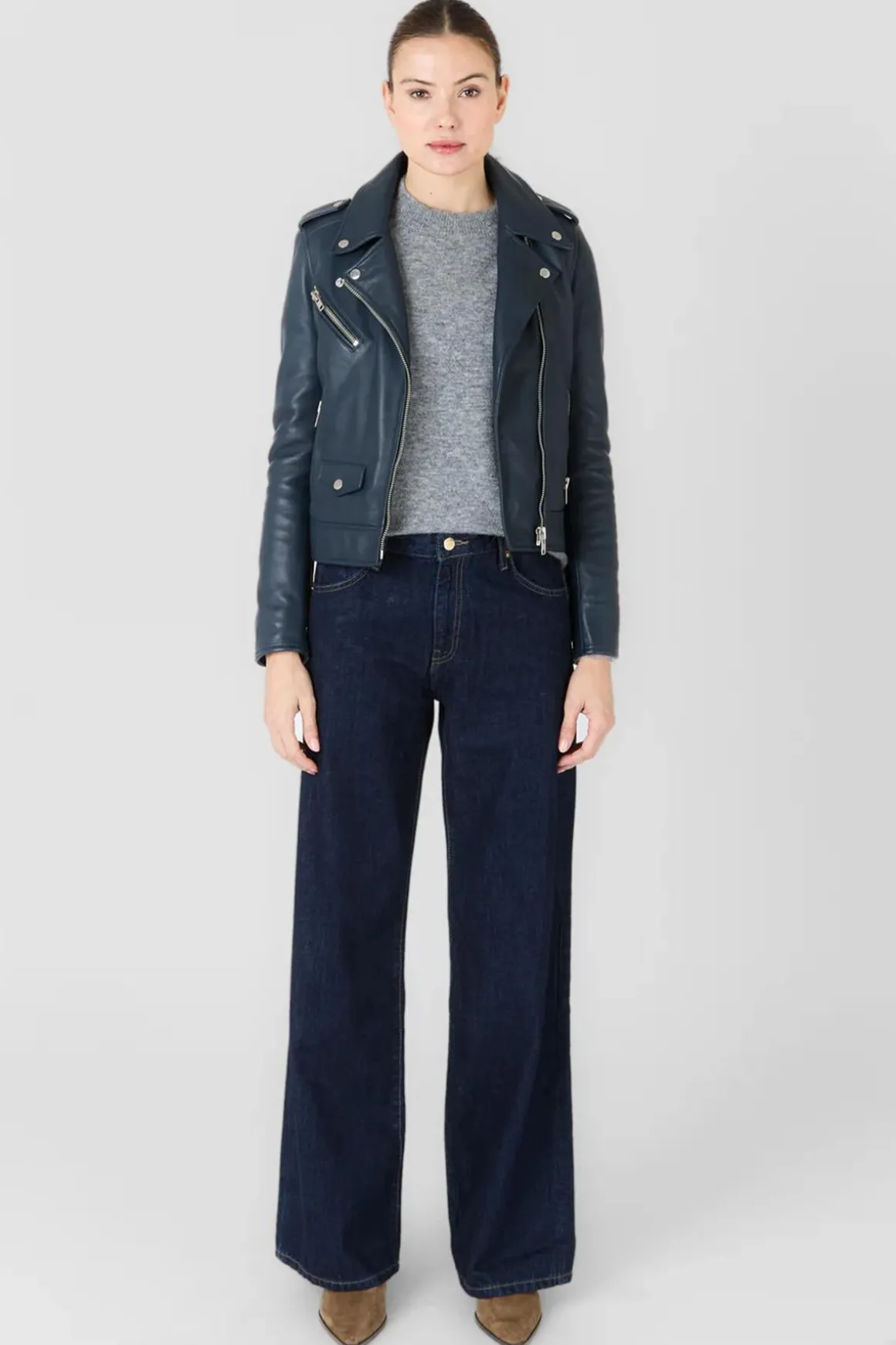 Blouson Femme Serge Pariente Eva Dark Blue