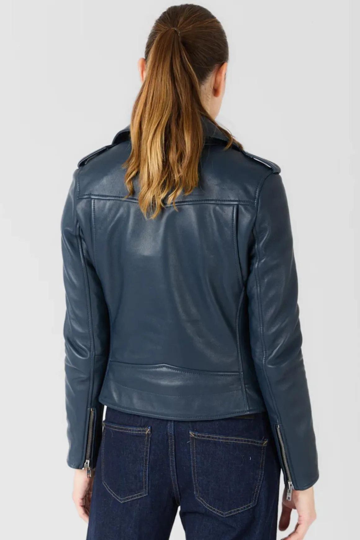 Blouson Femme Serge Pariente Eva Dark Blue