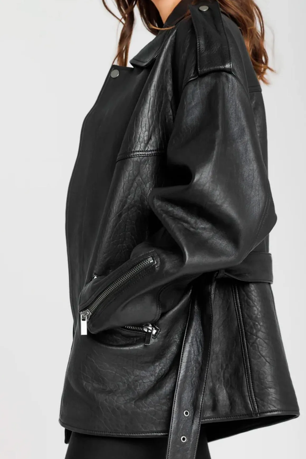 Blouson Femme Serge Pariente Big Oversize Black