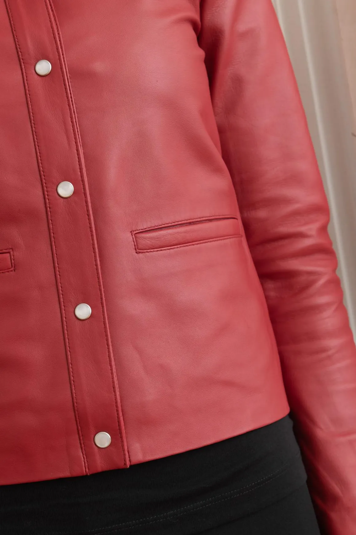 Blouson Femme Serge Pariente Caroline Red