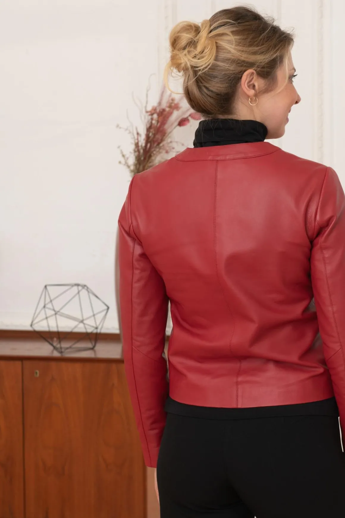 Blouson Femme Serge Pariente Caroline Red