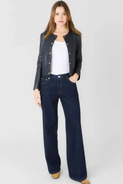 Blouson Femme Serge Pariente Marion Blue