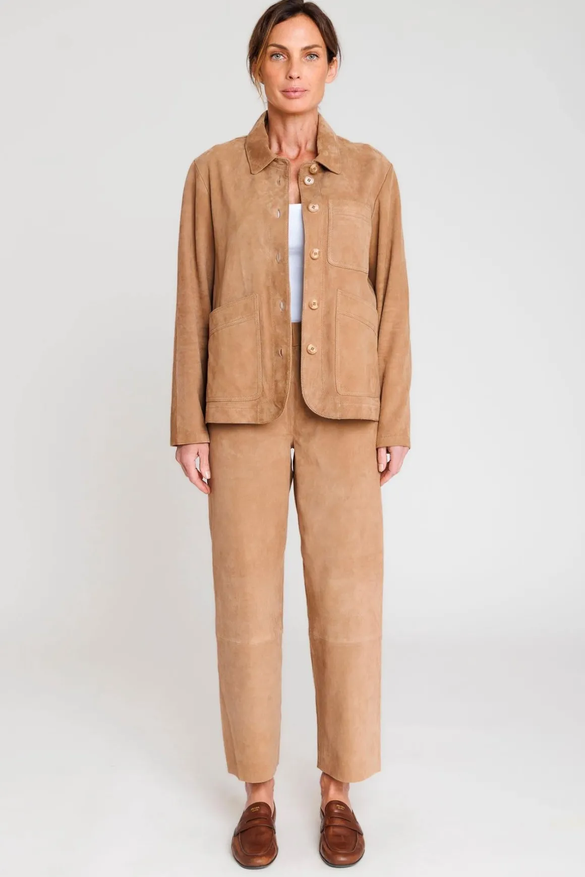 Blouson Femme Serge Pariente Alexandra Vs Beige