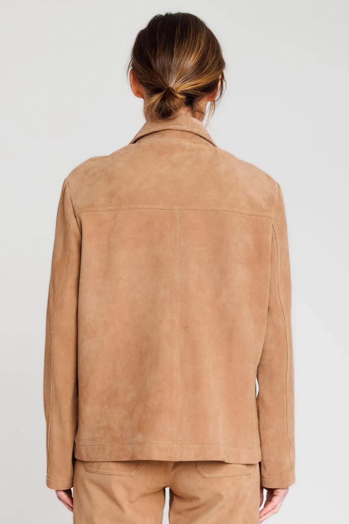 Blouson Femme Serge Pariente Alexandra Vs Beige