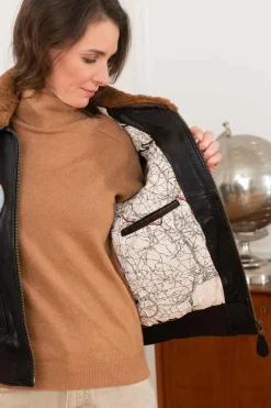 Blouson Femme Top Gun Tg-Lea-W03