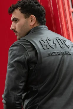 Blouson Homme Acdc The Black Jacket