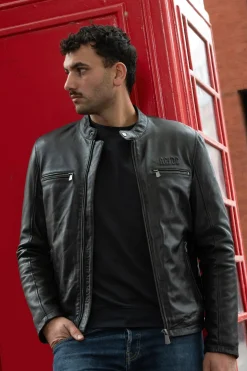 Blouson Homme Acdc The Black Jacket