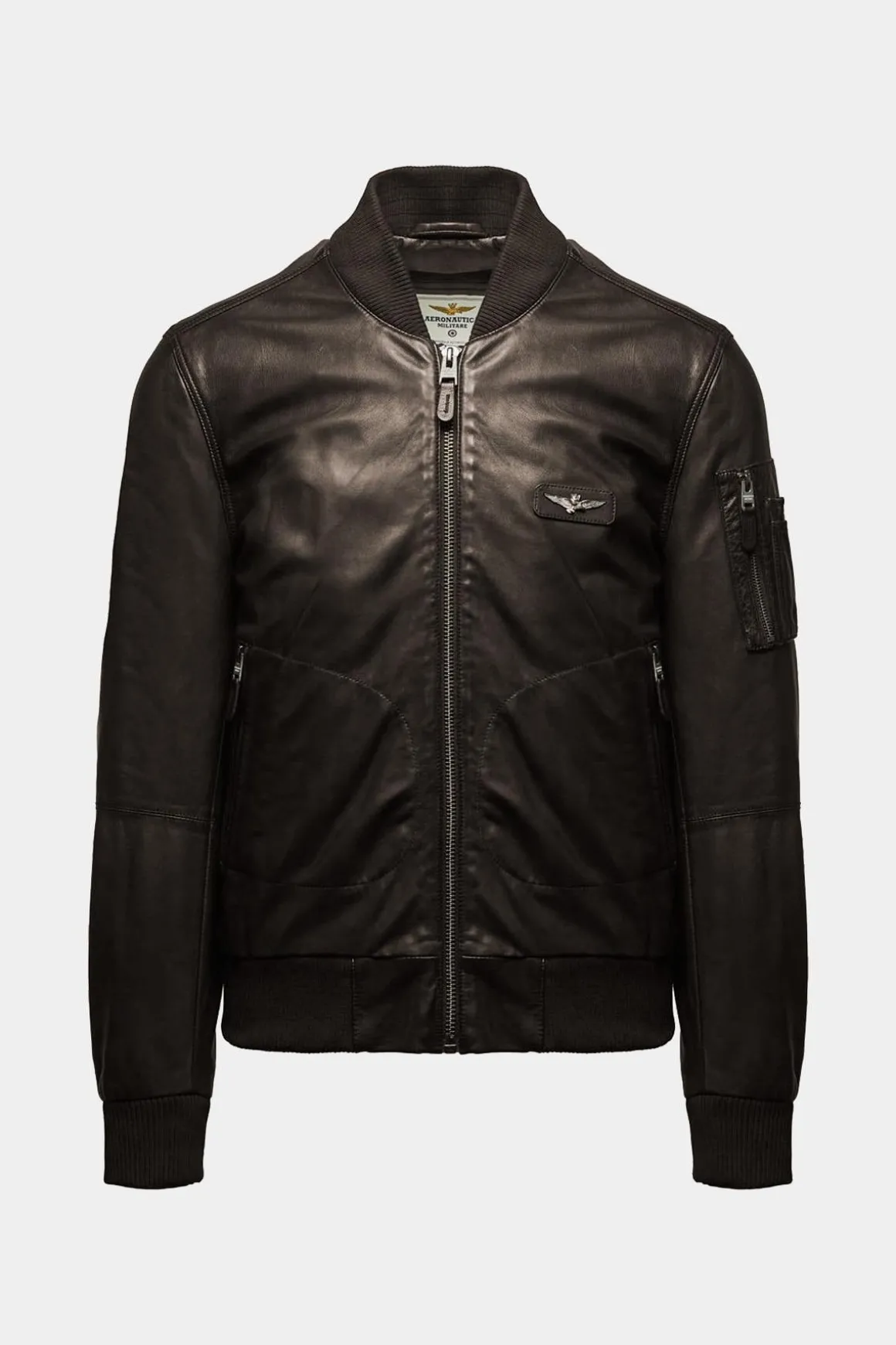 Blouson Homme Aeronautica Militare Pn5053Upl00320 00083 Marrone