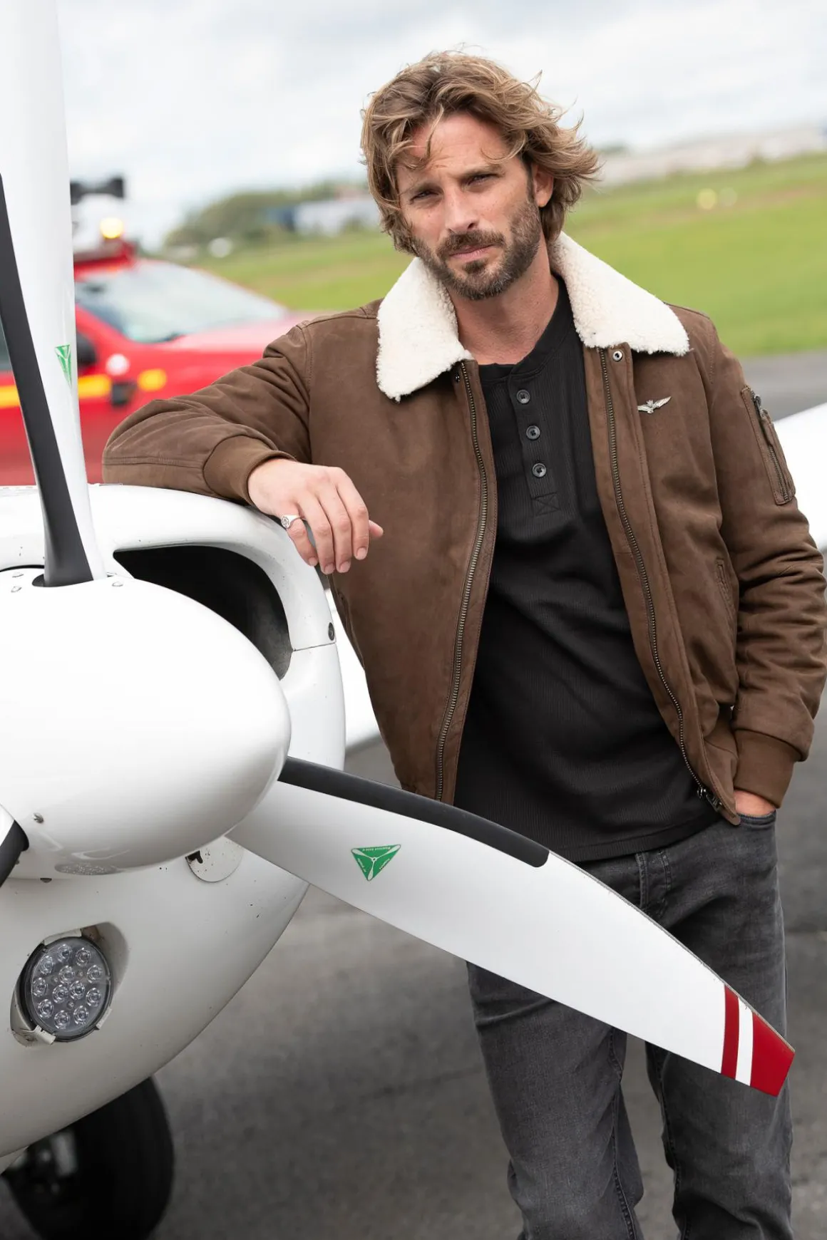 Blouson Homme Aeronautica Militare Pn948Pl248 00009 Chocolate