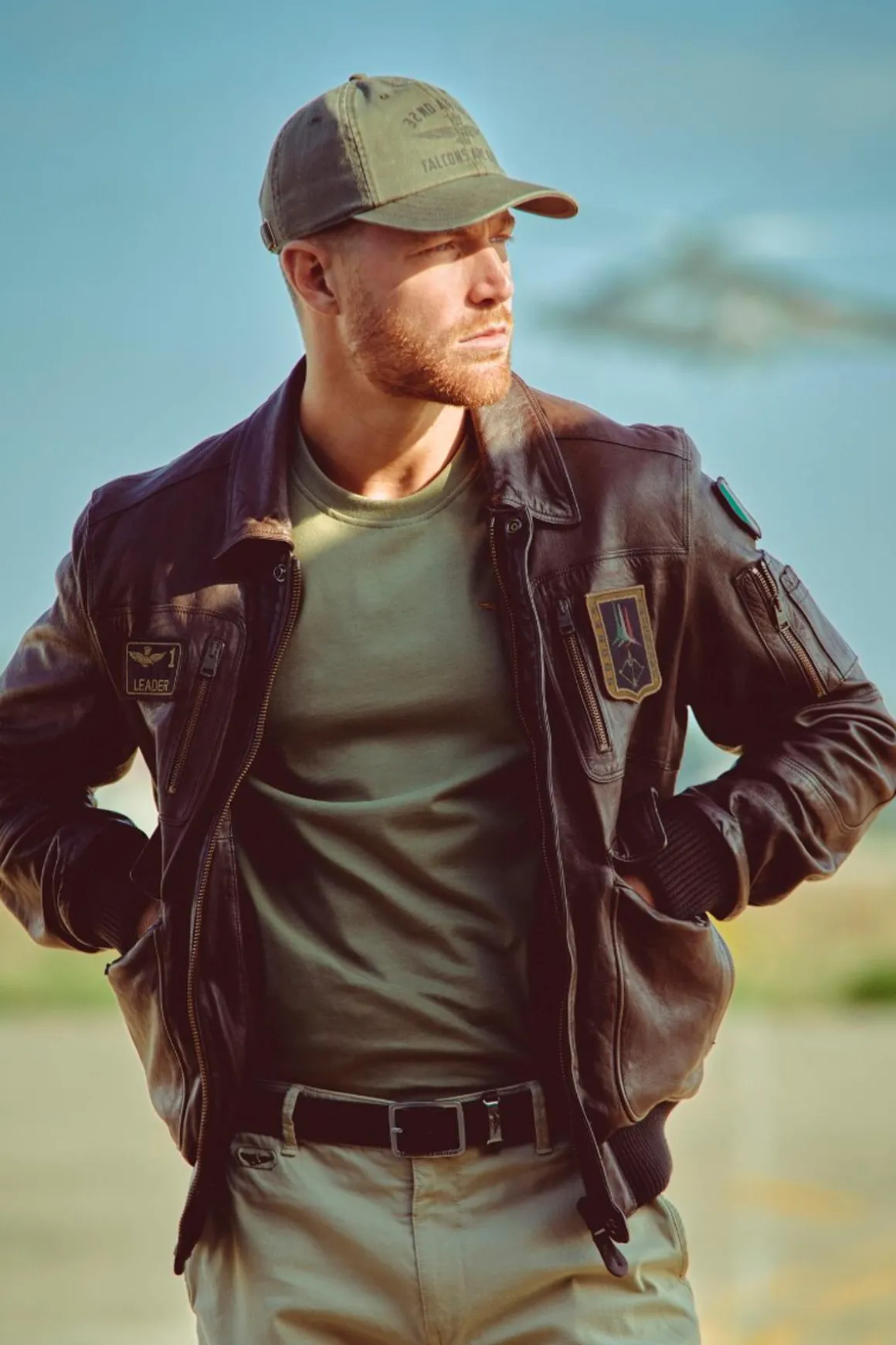 Blouson Homme Aeronautica Militare Pn5058U100839 00083 Marrone