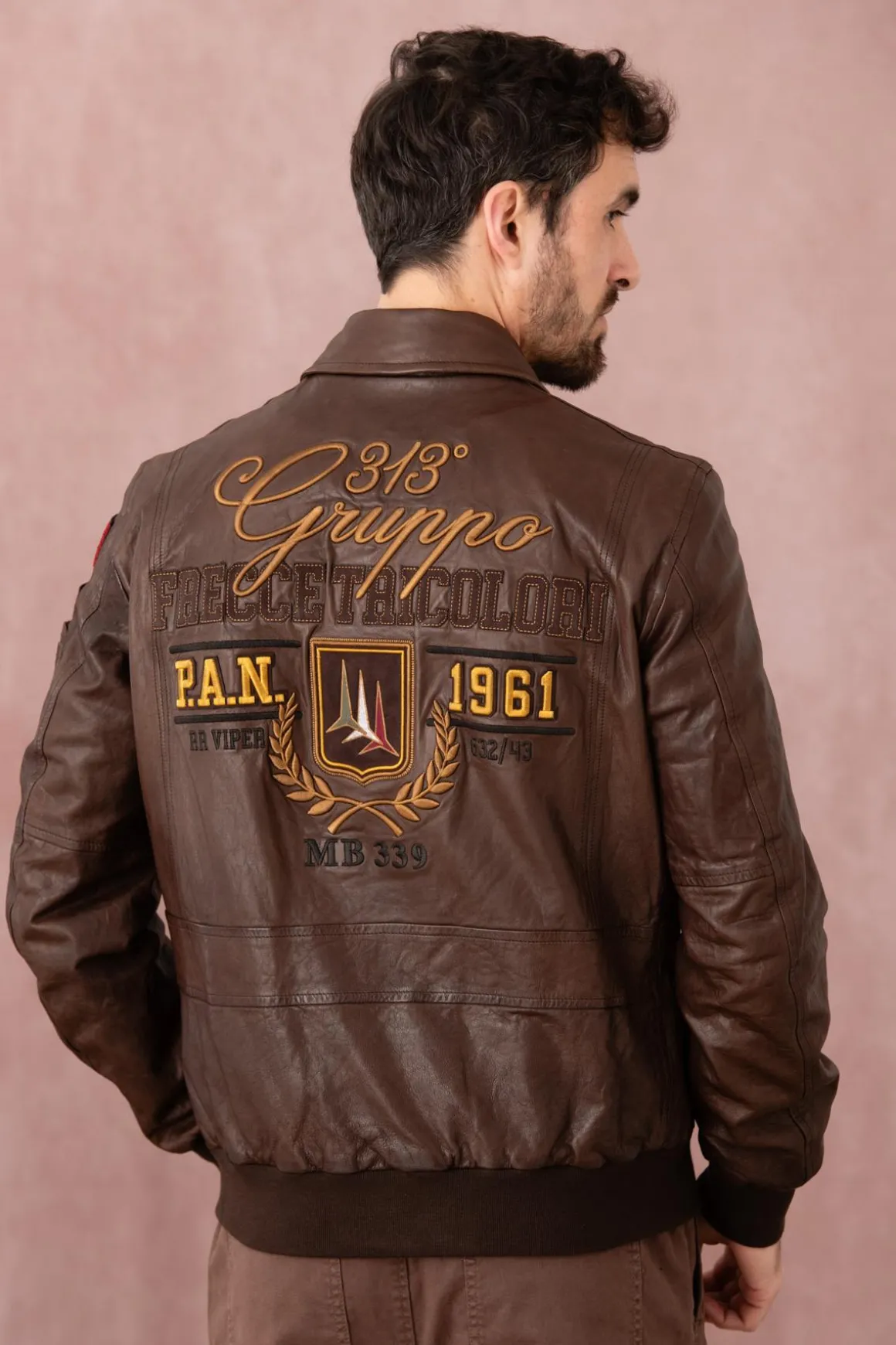 Blouson Homme Aeronautica Militare Pn5038Pl147 00002 Testa Di Moro