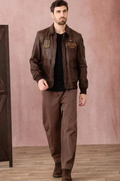 Blouson Homme Aeronautica Militare Pn5038Pl147 00002 Testa Di Moro