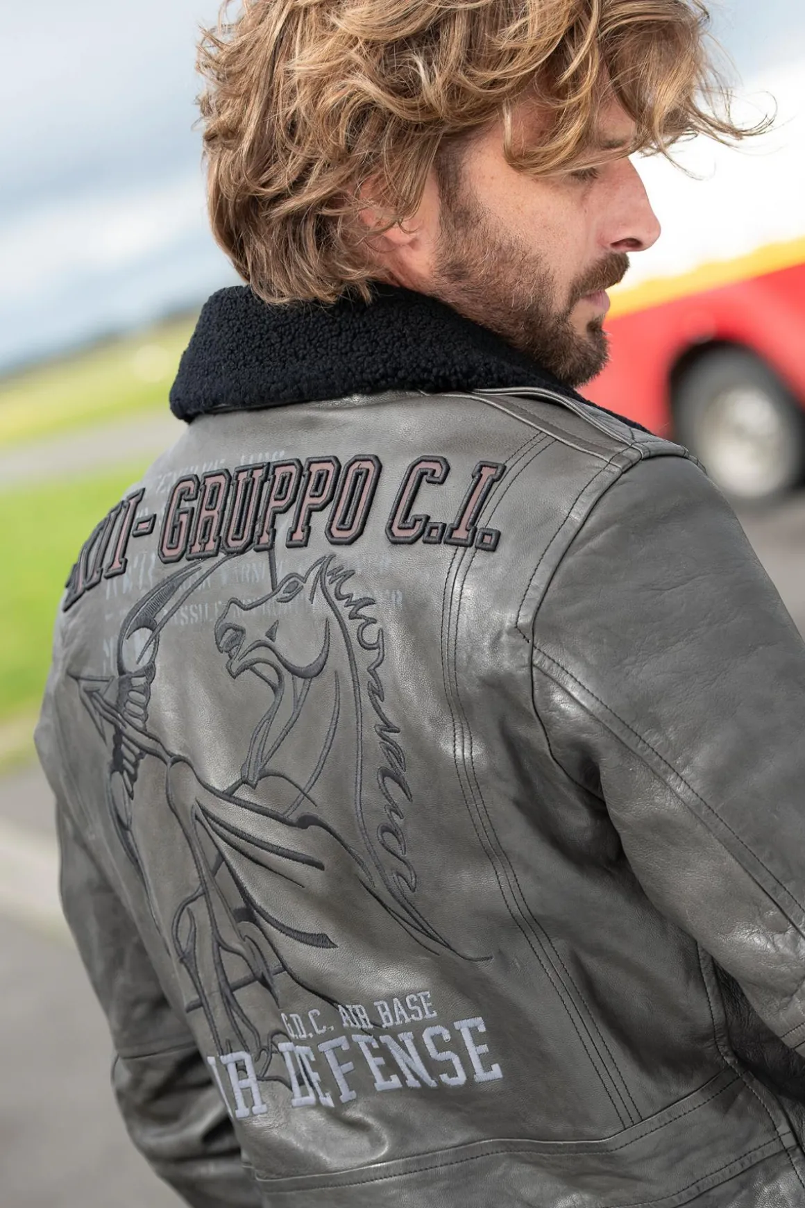 Blouson Homme Aeronautica Militare Pn953Pl147 00010 Antracite