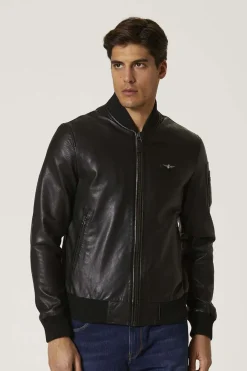Blouson Homme Aeronautica Militare 231Pn5023Pl187 00001 Nero