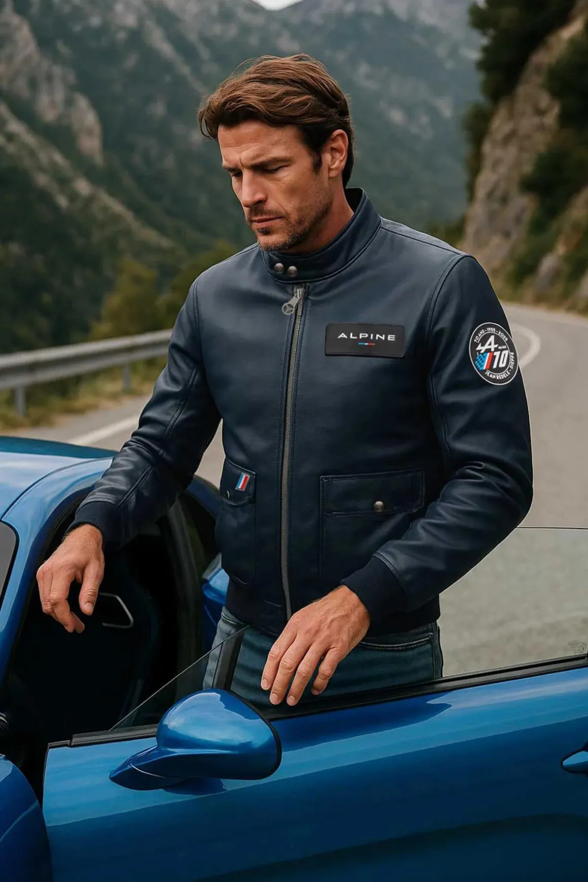 Blouson Homme Alpine M70 Royal Blue