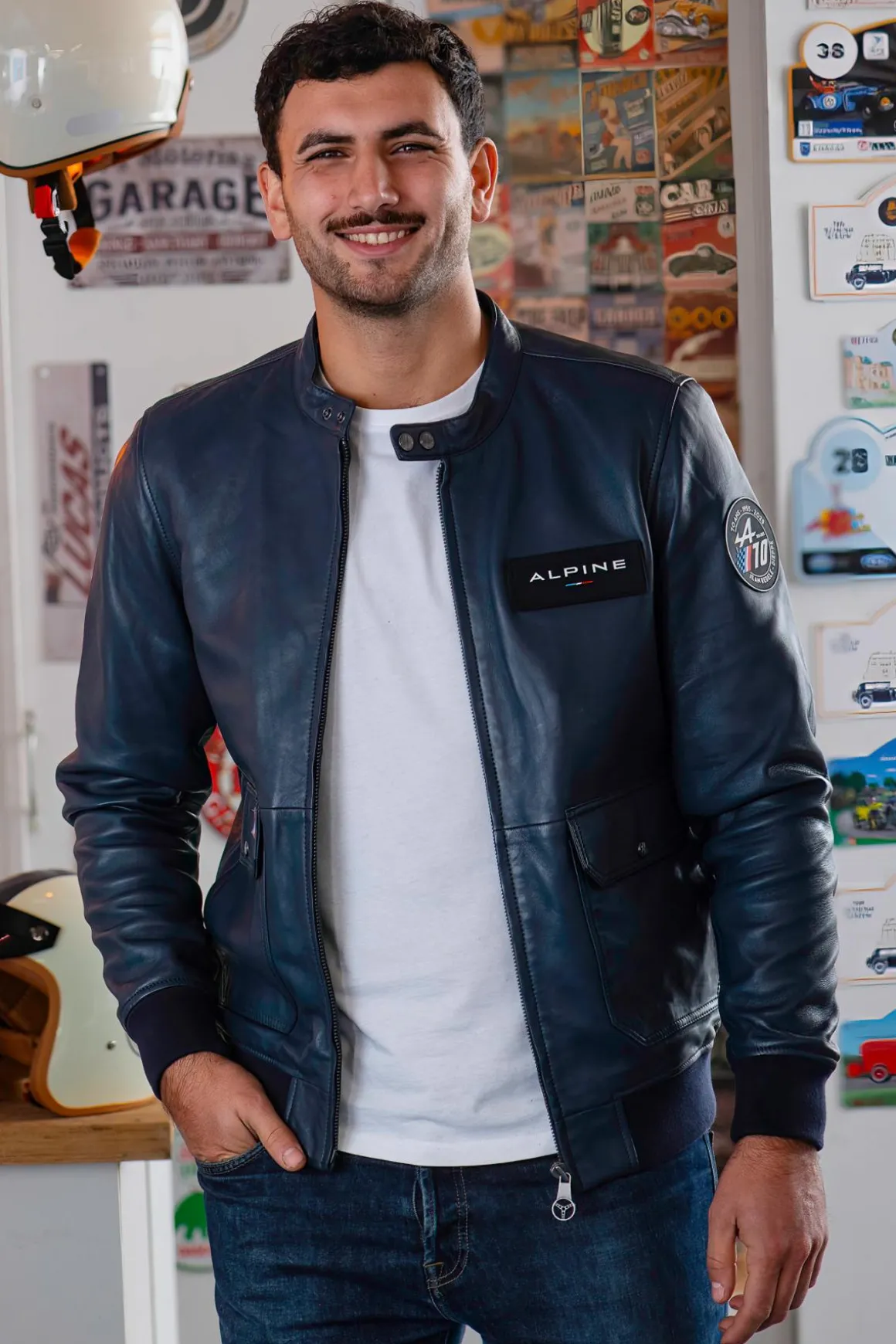 Blouson Homme Alpine M70 Royal Blue