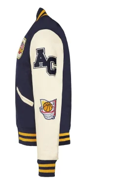 Blouson Homme American College Ac-17 Navy Beige