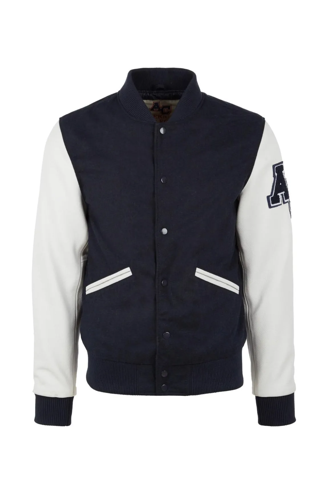 Blouson Homme American College Ref 70 Navy/White