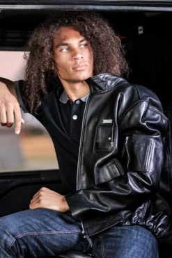 Blouson Homme Aéro-Design Bloupnhn Noir