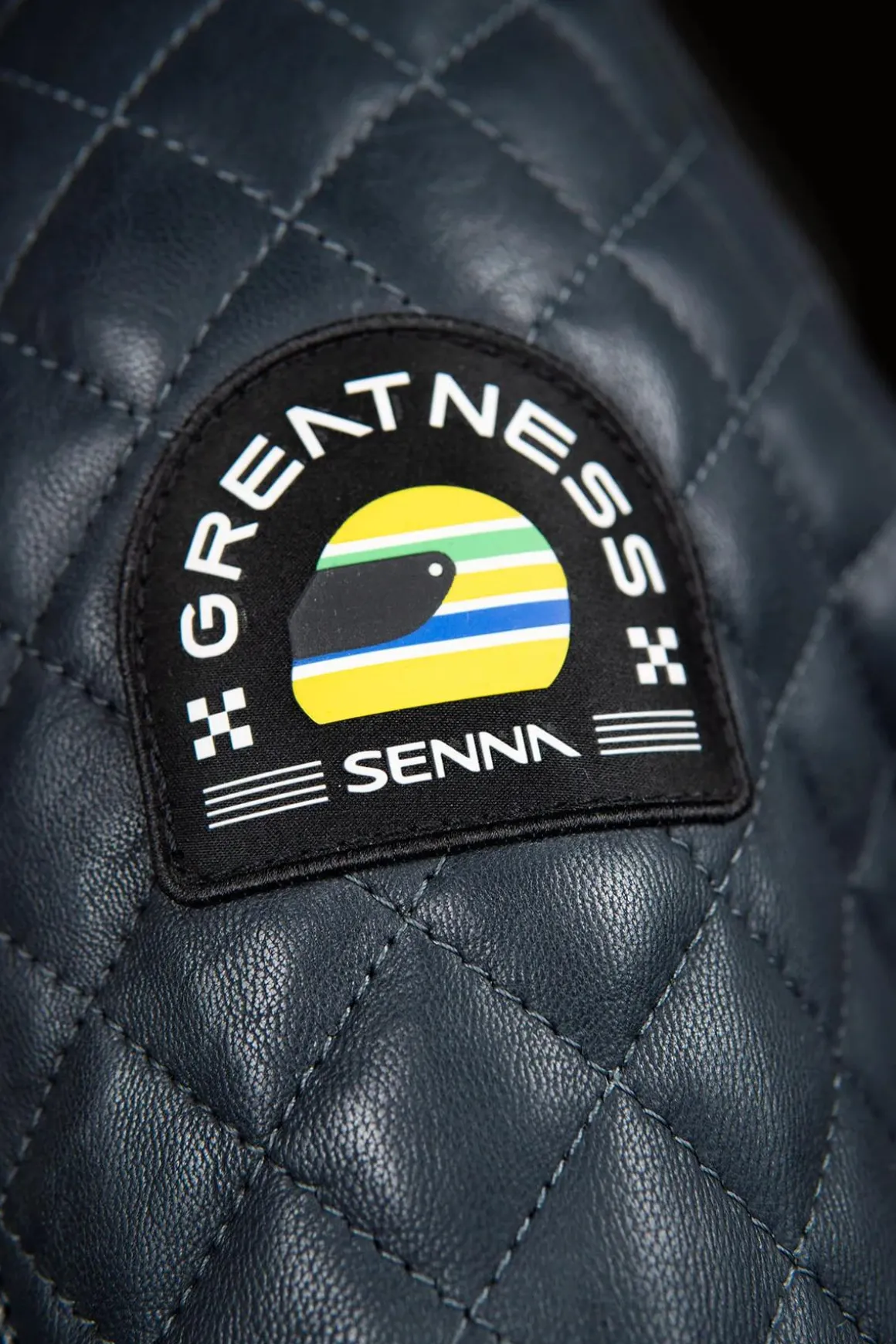 Blouson Homme Ayrton Senna Sao Paulo Navy