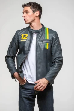 Blouson Homme Ayrton Senna Sao Paulo Navy