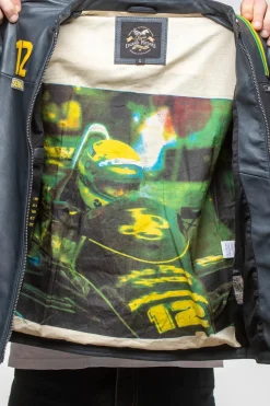 Blouson Homme Ayrton Senna Sao Paulo Navy