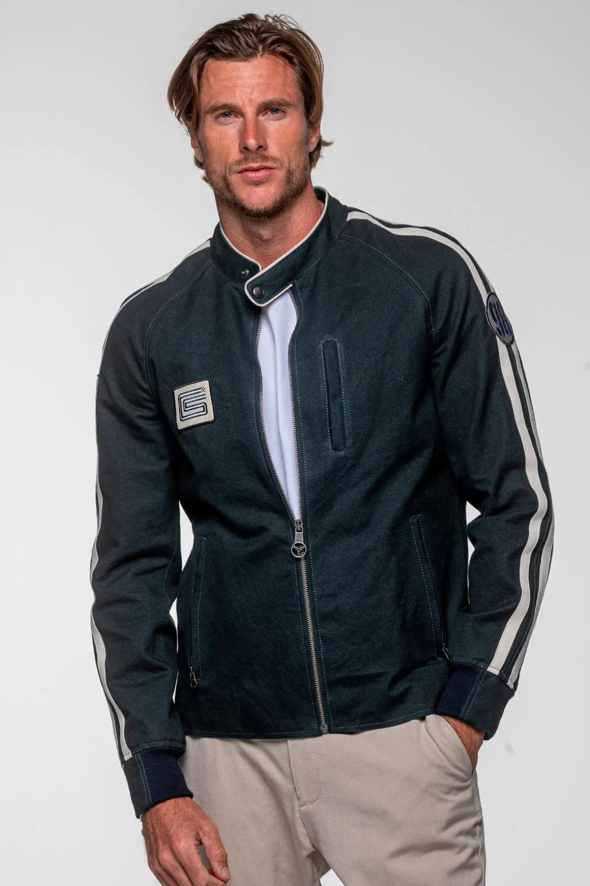 Blouson Homme Carroll Shelby O'shell Navy
