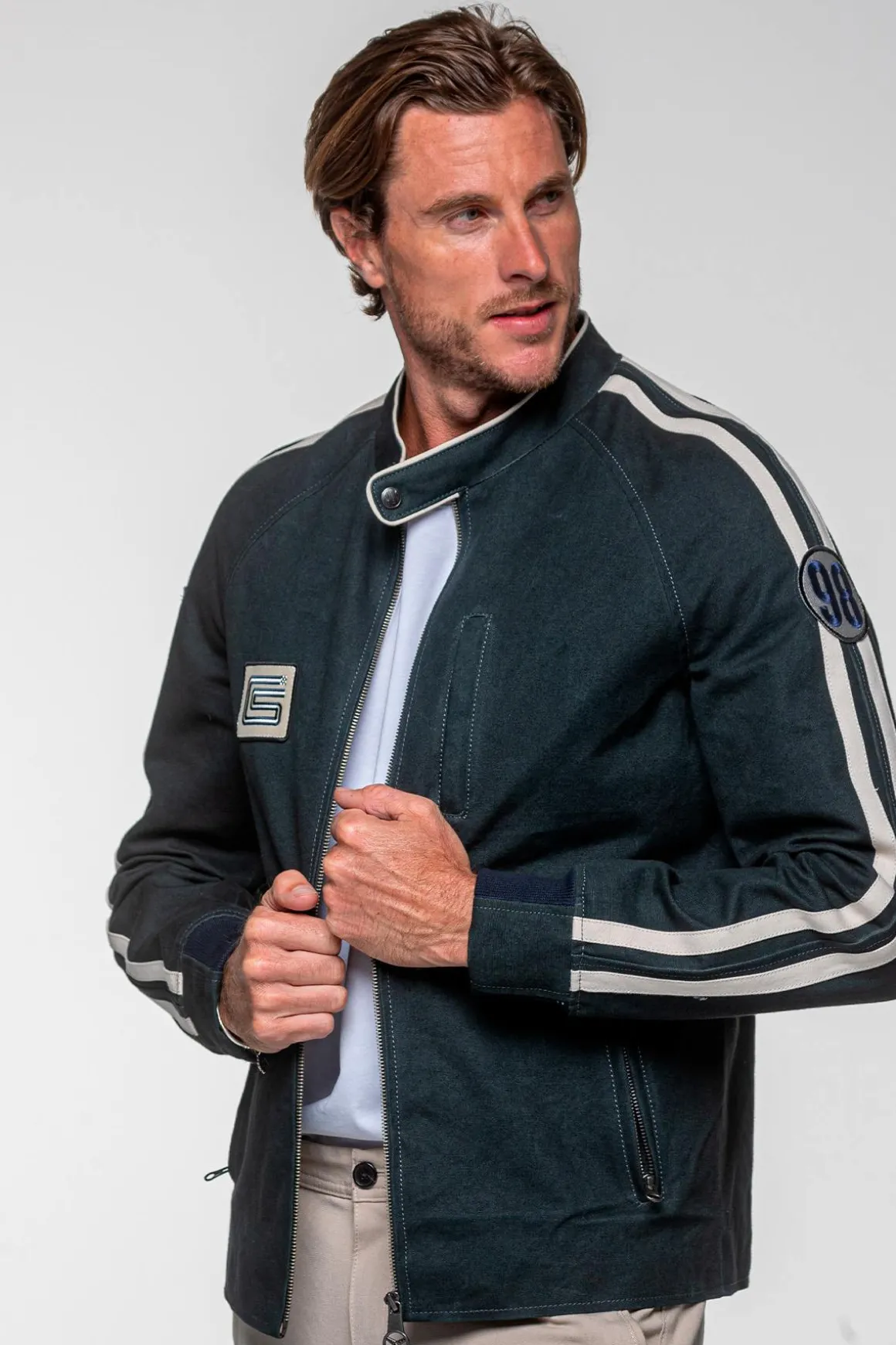Blouson Homme Carroll Shelby O'shell Navy