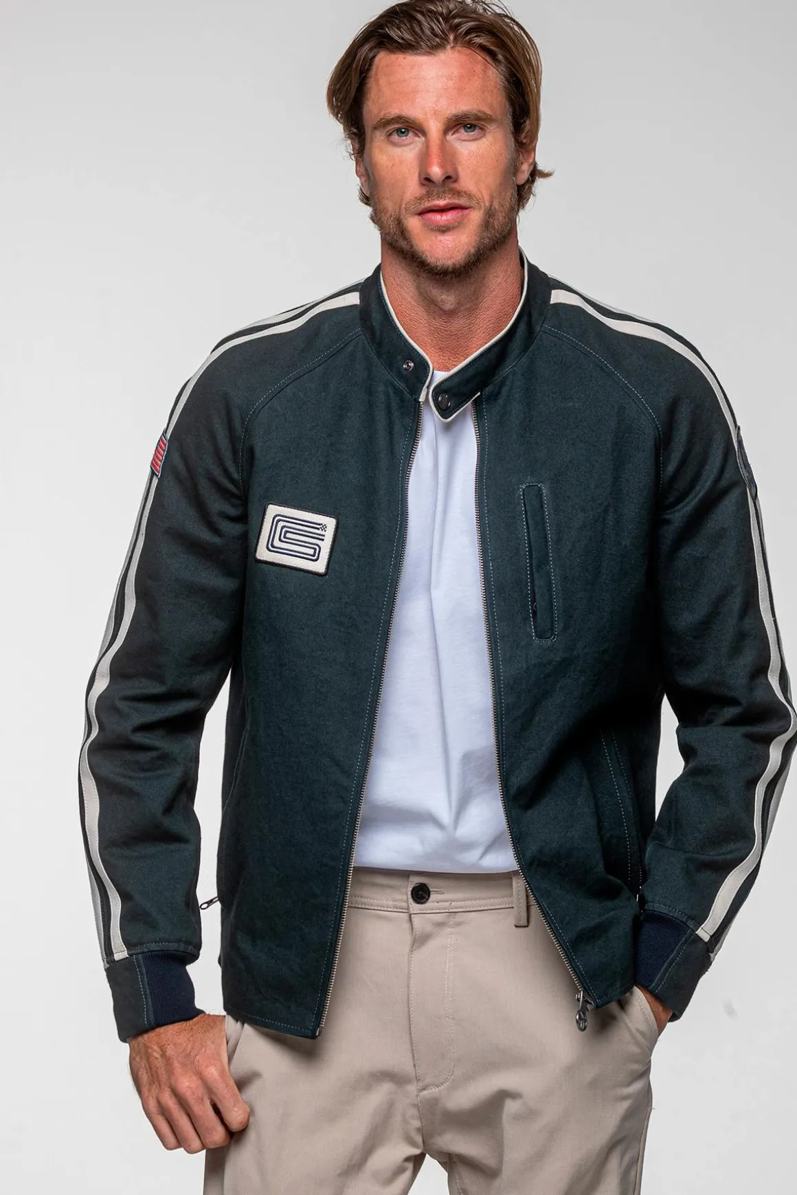 Blouson Homme Carroll Shelby O'shell Navy