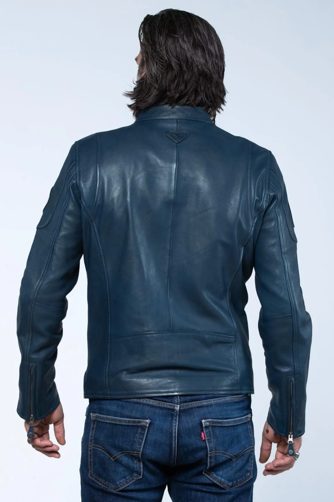 Blouson Homme Carroll Shelby Shelby Men Royal Blue