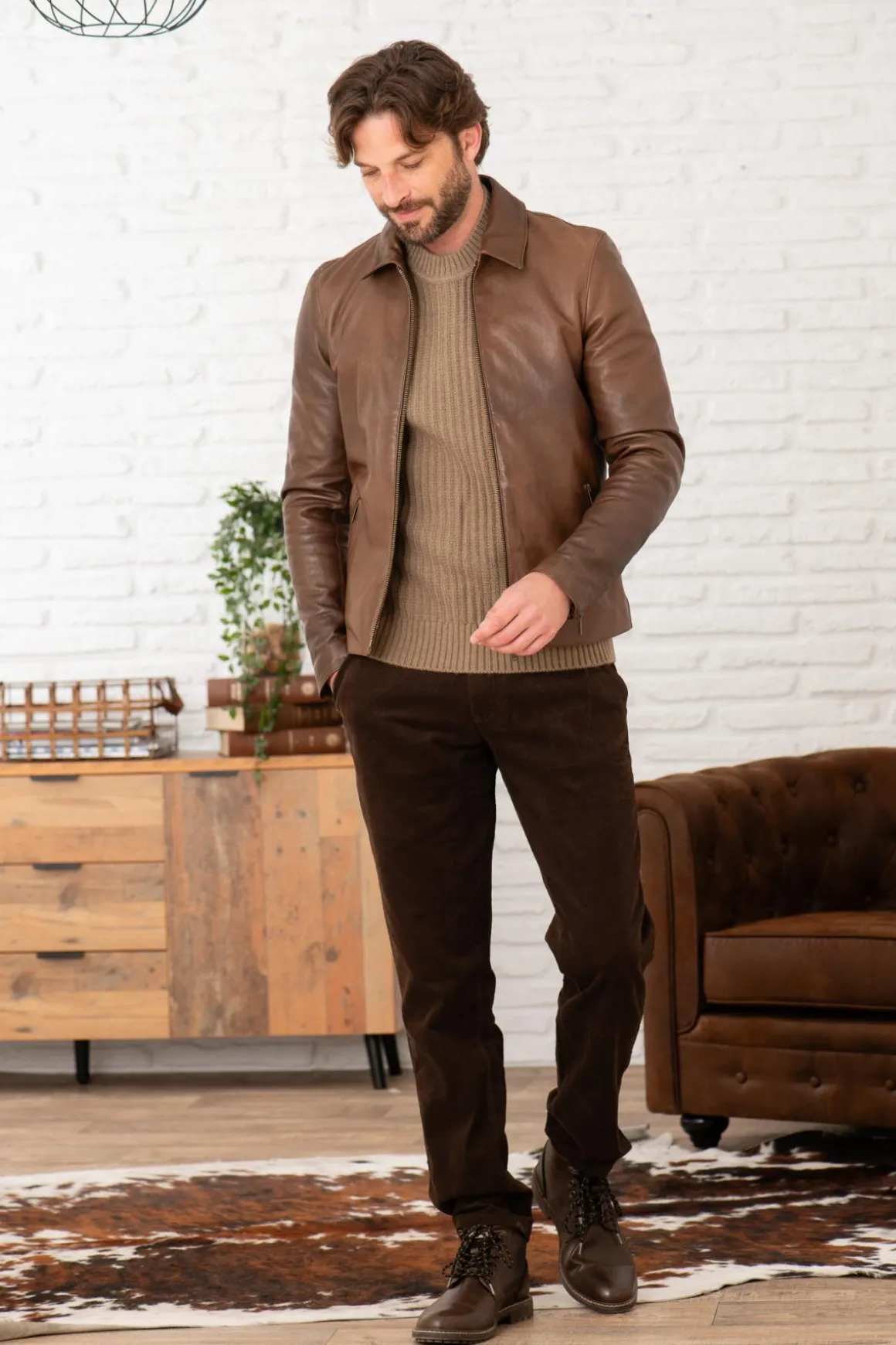Blouson Homme Chevignon Trooper Cacao
