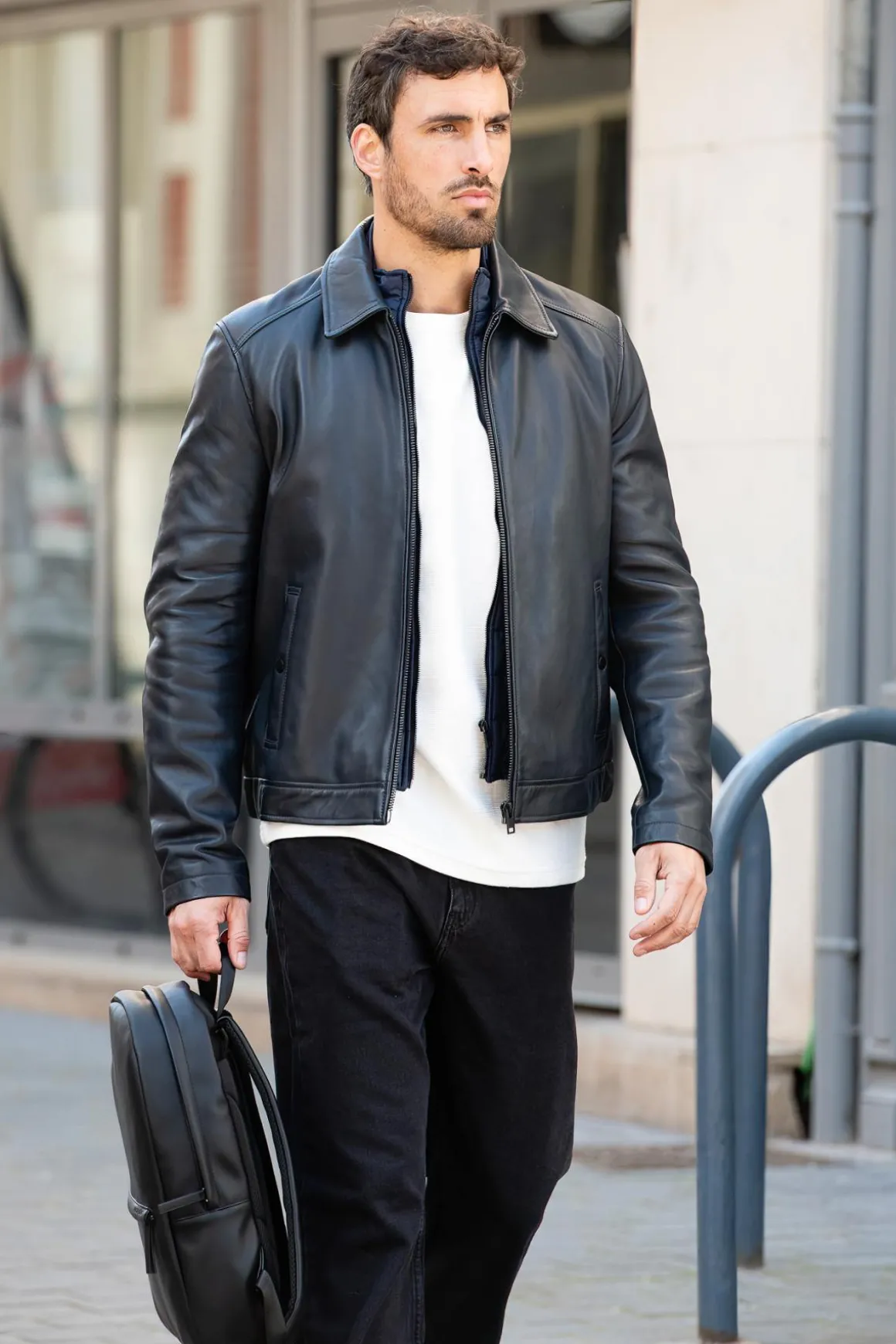 Blouson Homme Cityzen Bergen Navy
