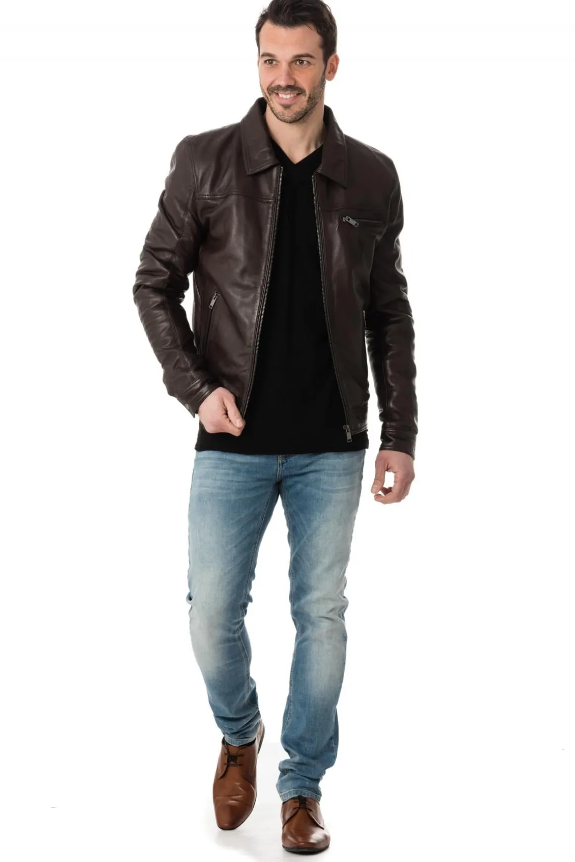 Blouson Homme Cityzen Cleveland Brown