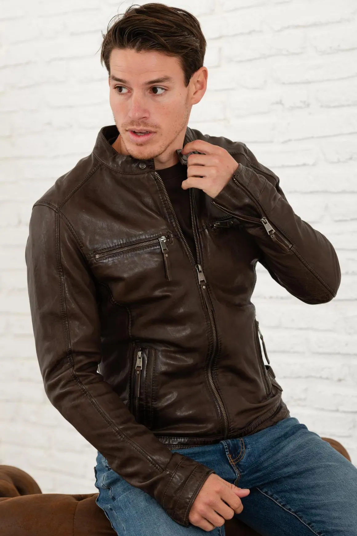 Blouson Homme Cityzen Kansas Brown