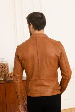 Blouson Homme Cityzen Kansas Cognac