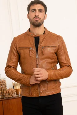 Blouson Homme Cityzen Kansas Cognac