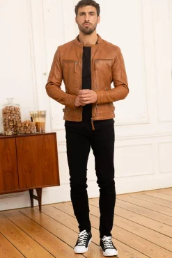 Blouson Homme Cityzen Kansas Cognac