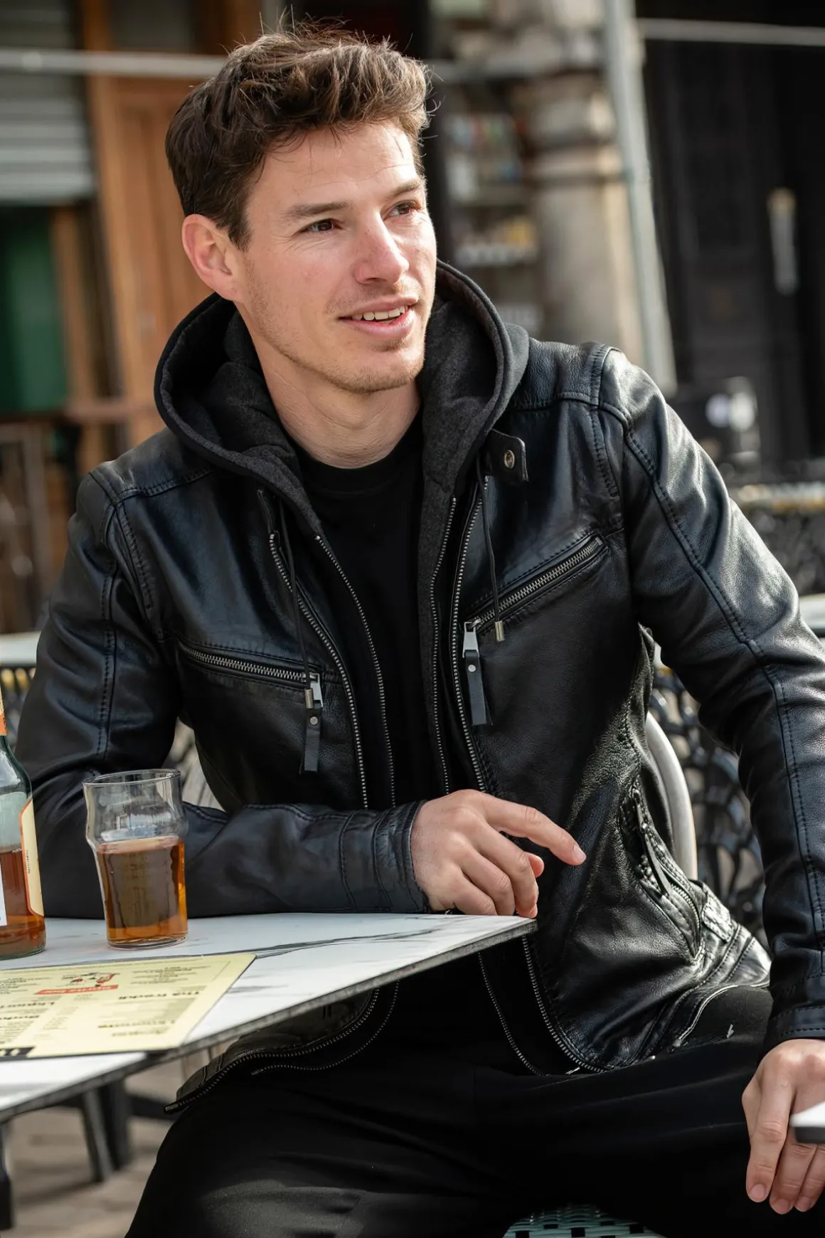 Blouson Homme Cityzen Kansas Hood Black