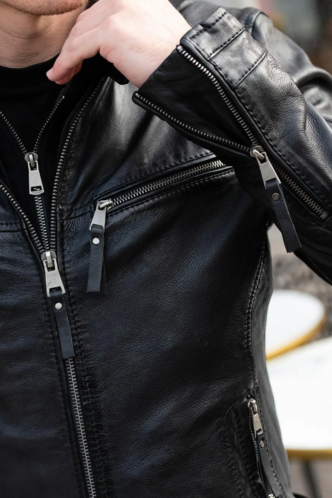 Blouson Homme Cityzen Kansas Hood Black