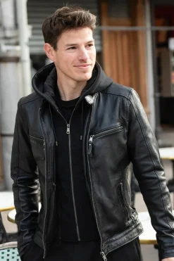 Blouson Homme Cityzen Kansas Hood Black