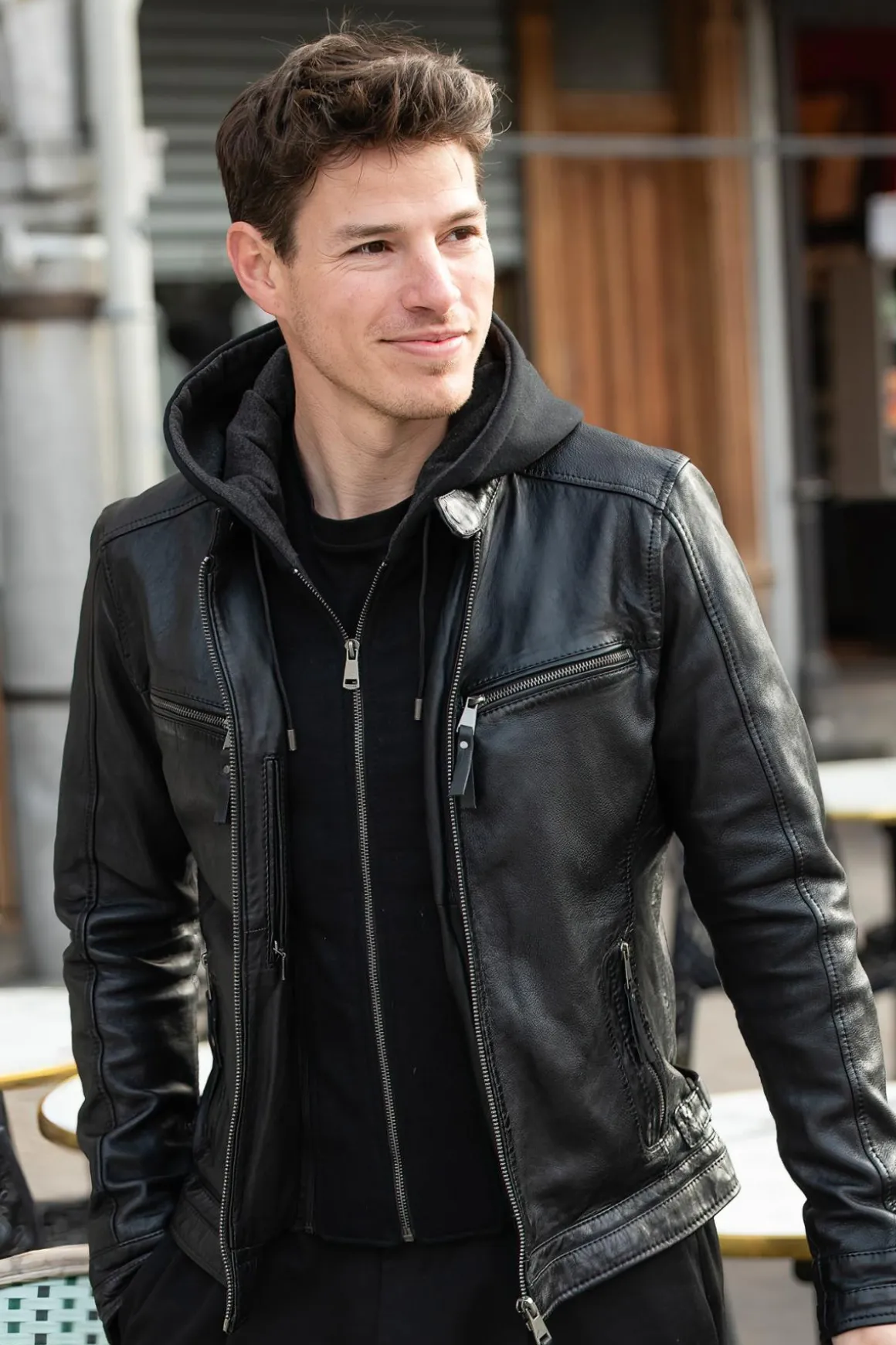 Blouson Homme Cityzen Kansas Hood Black