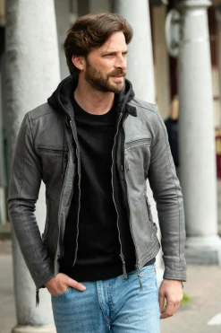 Blouson Homme Cityzen Kansas Hood Grey