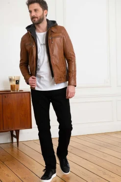 Blouson Homme Cityzen Philadelphia 3 Camel