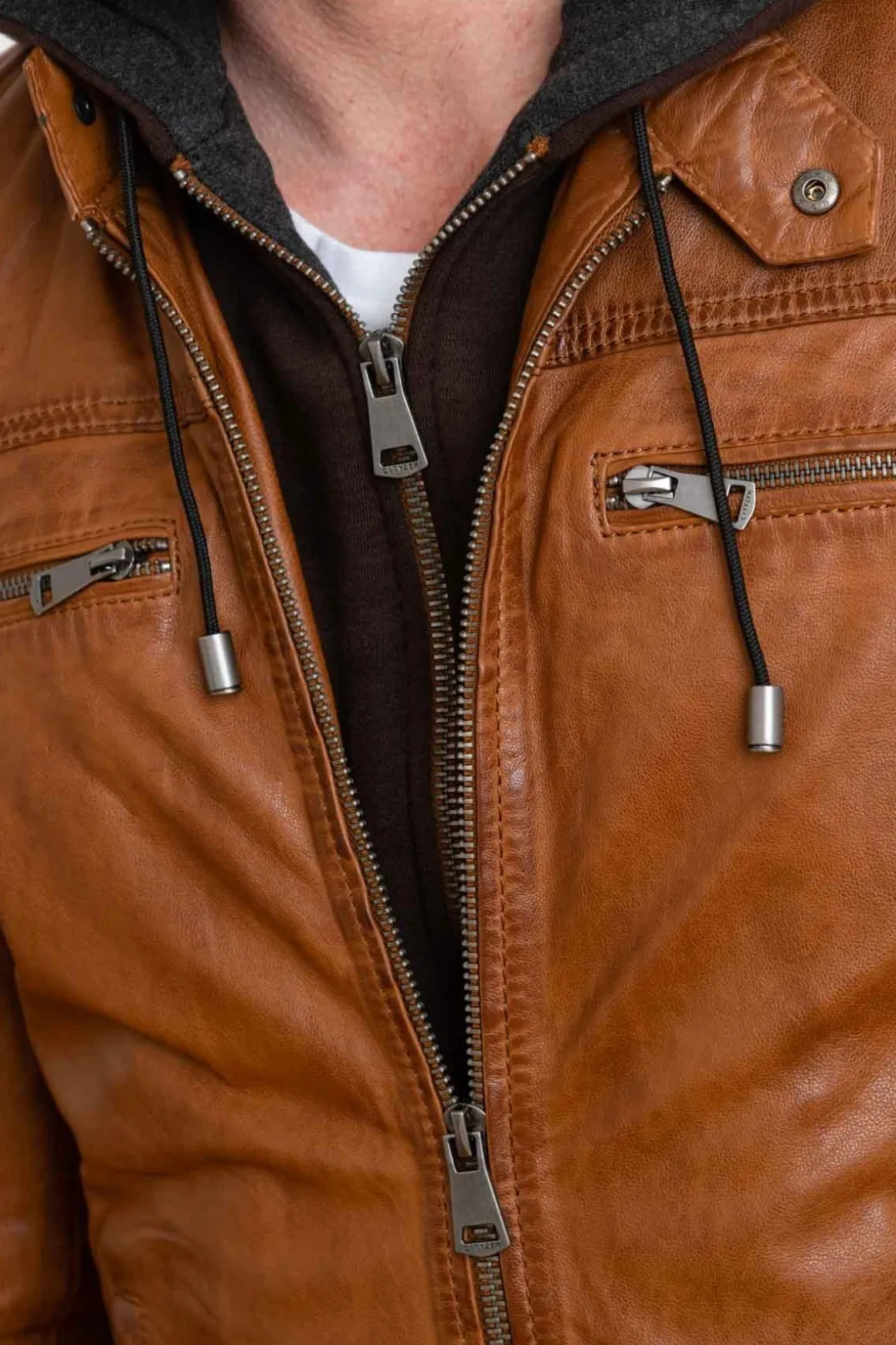 Blouson Homme Cityzen Philadelphia 3 Camel