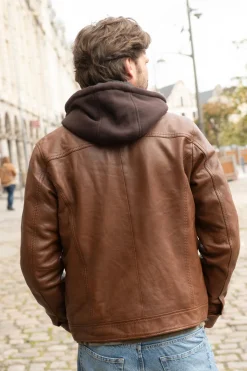 Blouson Homme Cityzen Philadelphia 3 New Cognac