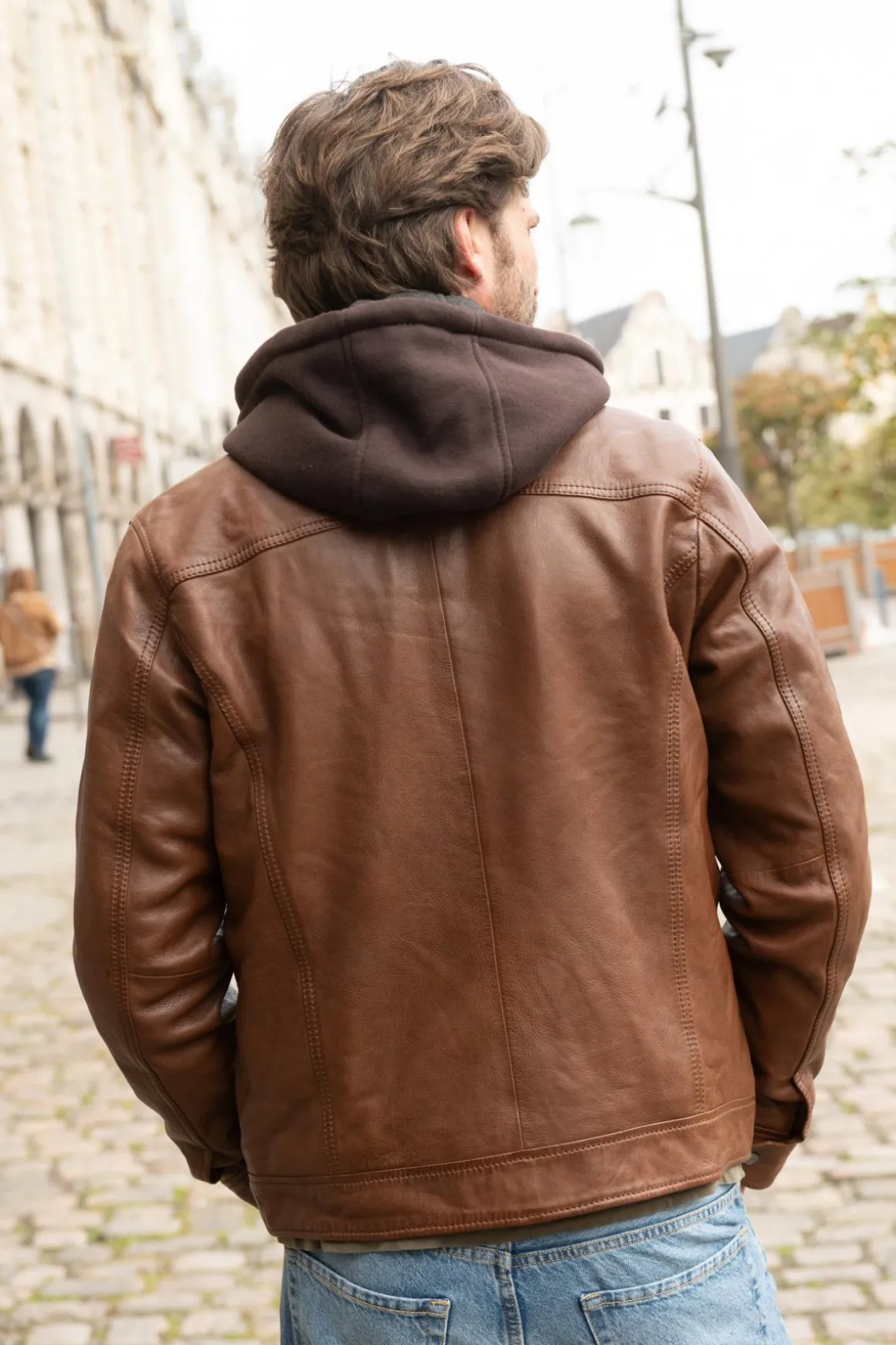 Blouson Homme Cityzen Philadelphia 3 New Cognac