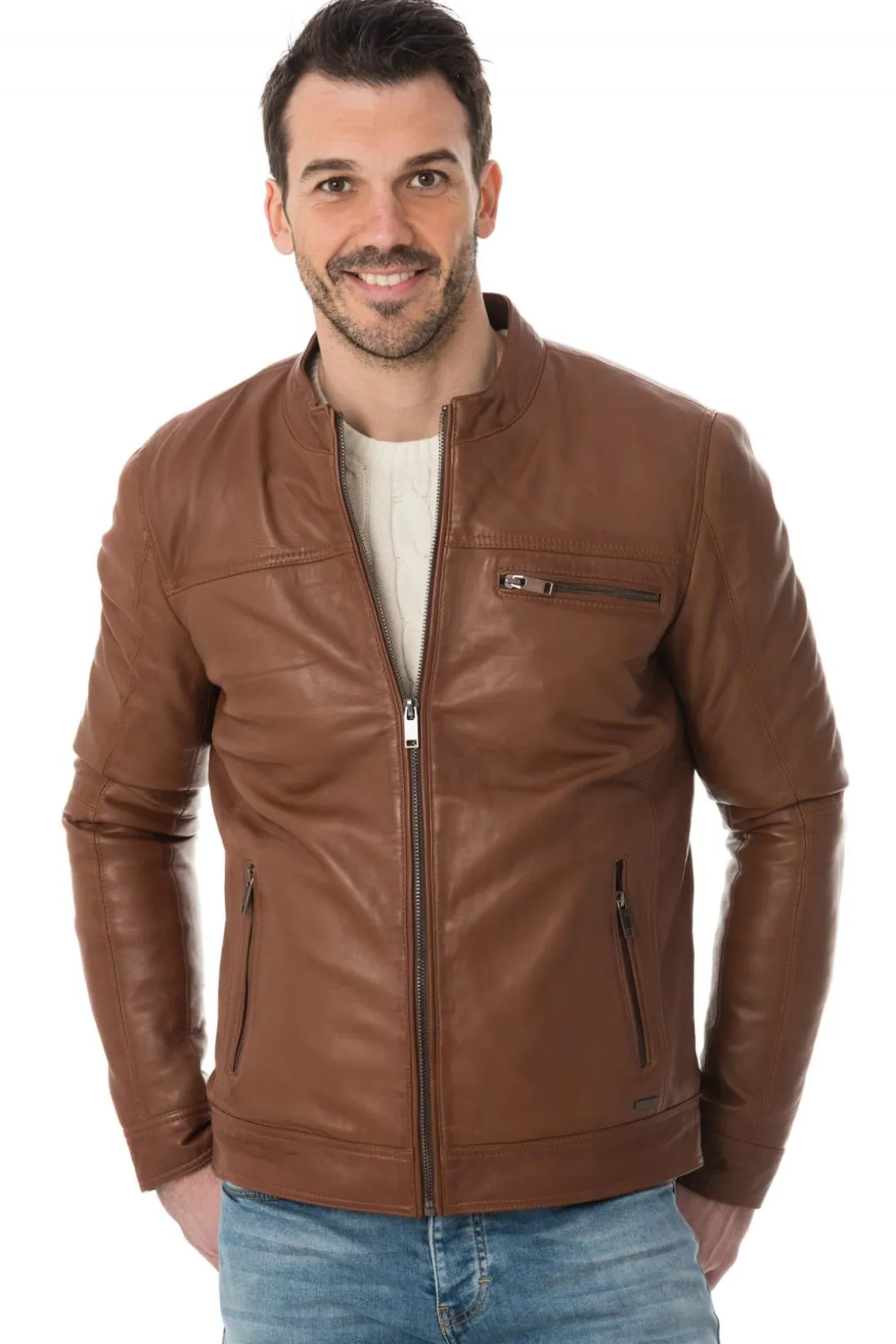Blouson Homme Cityzen San Diego Cognac