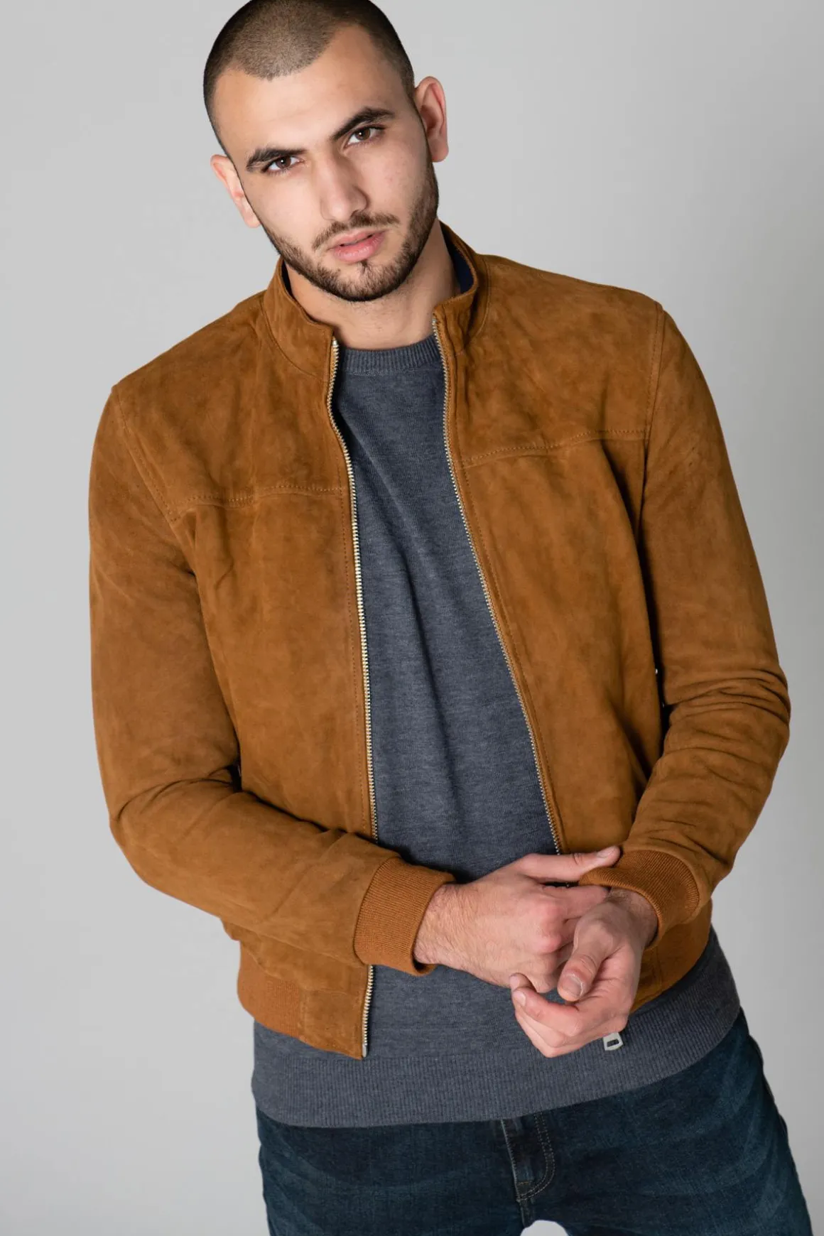 Blouson Homme Cityzen Tenerife Cognac Zz