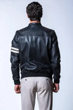 Blouson Homme Classic Legend Motors Miles Clm Black